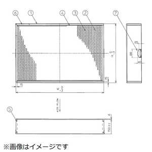 ダイキン DAIKIN 病院用HEPAフィルター BAFHJ82A56