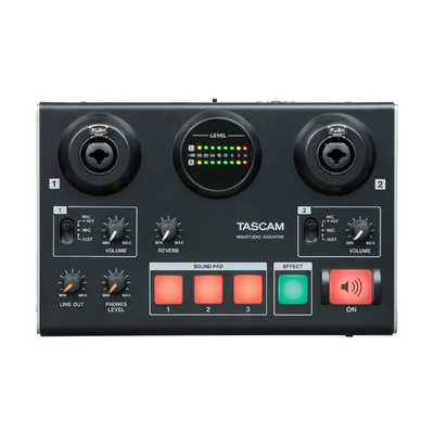 TASCAM USBオーディオインターフェース インターネット配信用