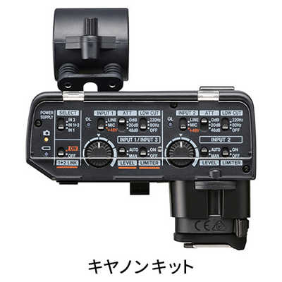TASCAM ミラーレスカメラ対応 XLRマイクアダプター キャノンキット CA