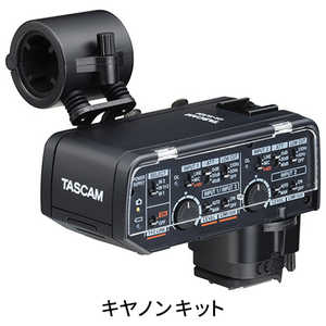 TASCAM ミラーレスカメラ対応 XLRマイクアダプター キャノンキット CA-XLR2d-C TASCAM ミラーレスカメラ対応 XLRマイクアダプター キャノンキット CA-XLR2d-C