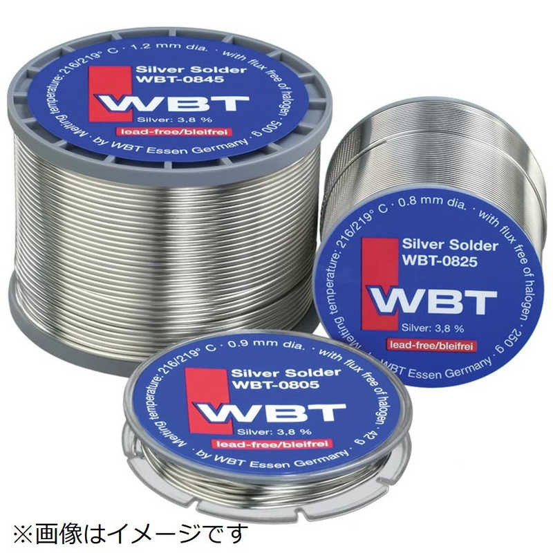 WBT WBT 銀入りハンダ 鉛フリー 0.9mmφ 10m WBT0805 WBT0805