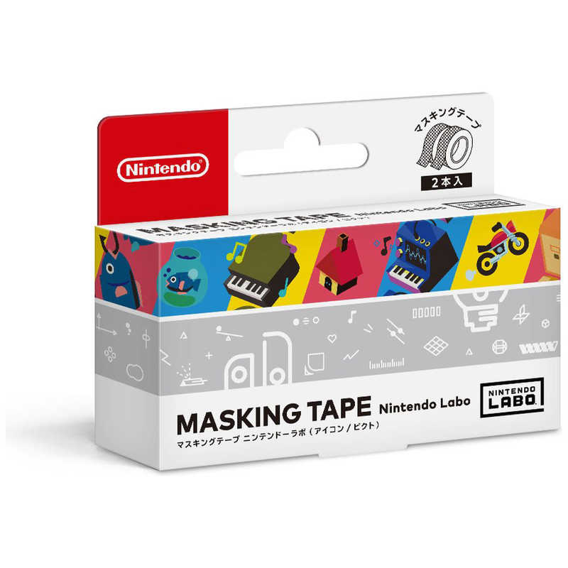 任天堂販売 任天堂販売 マスキングテープ Nintendo Labo NSL-0013(アイコン/ピクト) NSL-0013(アイコン/ピクト)