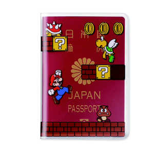 任天堂販売 パスポートカバー スーパーマリオ(ステージ) NSL-0034