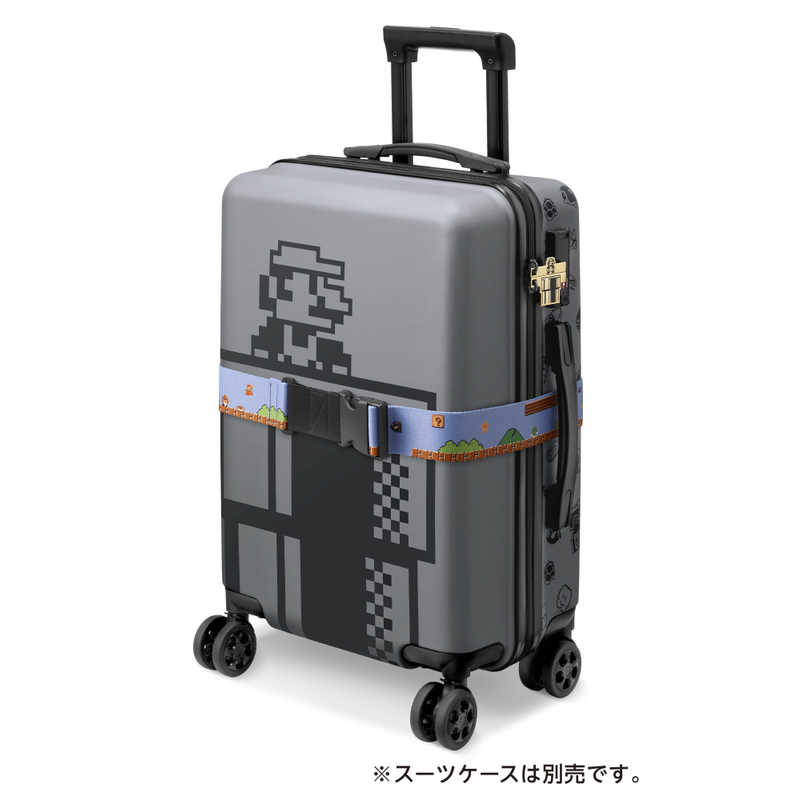 任天堂販売 任天堂販売 スーツケースベルト スーパーマリオ トラベル NSL-0068 NSL-0068
