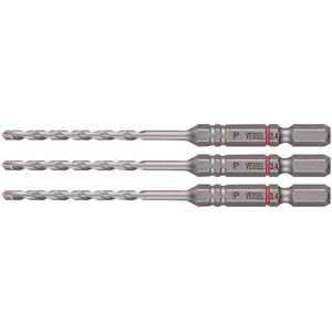 ベッセル 磁器タイル用ドリル APD 3本組 ドリル径:3.4mm 有効長:45mm APD3S3.4_ ベッセル 磁器タイル用ドリル APD 3本組 ドリル径:3.4mm 有効長:45mm APD3S3.4_