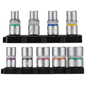 ベッセル VESSEL TD-BS16 ソケットセット9個組 TDBS16