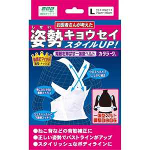 ミノウラ (山田式)姿勢キョウセイ カタラーク 女性用 L〔サポーター〕 