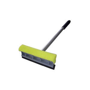 マルテー東北石橋 洗車ブラシ ハンドスイーパー シルバー 全長約：570mm 95465