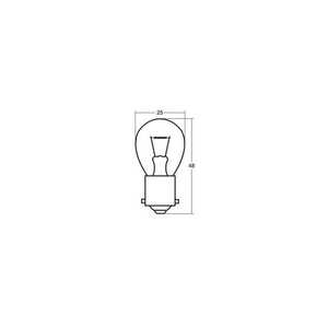 スタンレー電気 補修バルブ 24V25W 1箱(10個入り) A4587M スタンレー電気 補修バルブ 24V25W 1箱(10個入り) A4587M