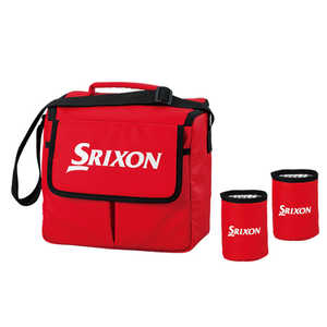 ダンロップ(スリクソン) クーラーバッグ＆ドリンクホルダー SRIXON(500ml×6本用/レッド) GGFB5016