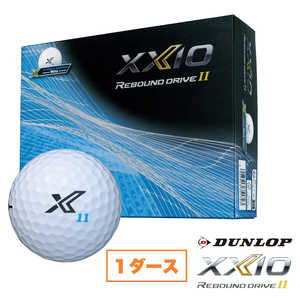 ダンロップ(ゼクシオ) ゴルフボール ゼクシオ リバウンド ドライブ 2 XXIO REBOUND DRIVE2 (1ダース (12球)/X Mark edition ホワイト) XNRD2X(12) ダンロップ(ゼクシオ) ゴルフボール ゼクシオ リバウンド ドライブ 2 XXIO REBOUND DRIVE2 (1ダース (12球)/X Mark edition ホワイト) XNRD2X(12)
