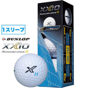 ダンロップ(ゼクシオ) ゴルフボール ゼクシオ リバウンド ドライブ 2 XXIO REBOUND DRIVE2 XN RD2 X X Mark edition ホワイト XNRD2X(3) ダンロップ(ゼクシオ) ゴルフボール ゼクシオ リバウンド ドライブ 2 XXIO REBOUND DRIVE2 XN RD2 X X Mark edition ホワイト XNRD2X(3)
