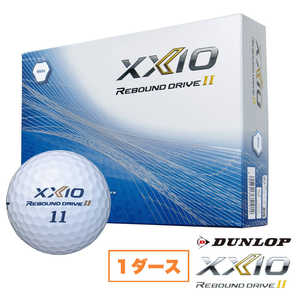 ダンロップ(ゼクシオ) ゴルフボール ゼクシオ リバウンド ドライブ 2 XXIO REBOUND DRIVE2 (1ダース (12球)/ホワイト) XNRD2WH(12) ダンロップ(ゼクシオ) ゴルフボール ゼクシオ リバウンド ドライブ 2 XXIO REBOUND DRIVE2 (1ダース (12球)/ホワイト) XNRD2WH(12)