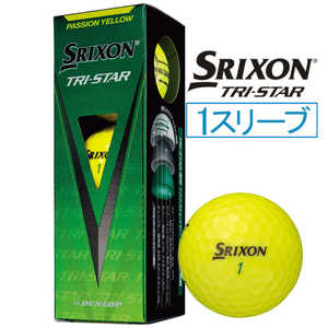 å(ꥯ) եܡ SRIXON TRI-STAR ꥯ TRI-STAR 3(1꡼) ץߥѥå󥤥 SNTRS5YEL(3)