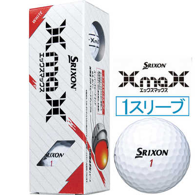 ダンロップ(スリクソン) ゴルフボール SRIXON XmaX ［3球(1スリーブ