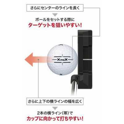 ダンロップ(スリクソン) ゴルフボール SRIXON XmaX ［3球(1スリーブ