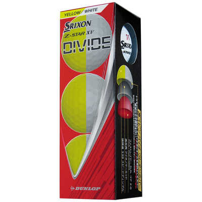 ダンロップ(スリクソン) ゴルフボール Z-STAR XV DIVIDE ゼットスター