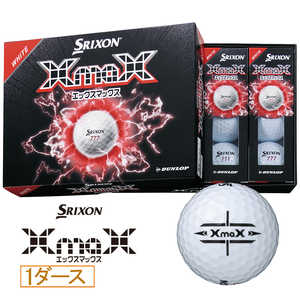 ダンロップ(スリクソン) ゴルフボール SNXMAX2WH12