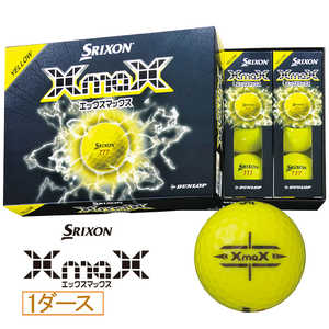 ダンロップ(スリクソン) ゴルフボール SNXMAX2YEL12