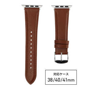バンビ apple watch対応ベルト RWM021CU 牛革スコッチガード 38/40/41mm ブラウン バンビ apple watch対応ベルト RWM021CU 牛革スコッチガード 38/40/41mm ブラウン