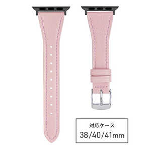 バンビ apple watch対応ベルト RWM524PU 牛革スコッチガード 38/40/41mm ピンク バンビ apple watch対応ベルト RWM524PU 牛革スコッチガード 38/40/41mm ピンク