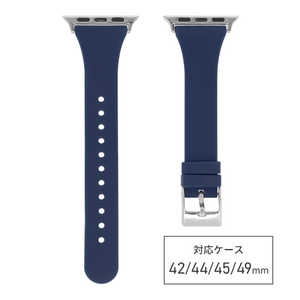 バンビ apple watch対応シリコンバンド ネイビー RWG030D