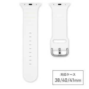 バンビ apple watch対応シリコンバンド ホワイト RWG031W