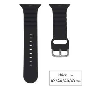 バンビ apple watch対応シリコンバンド ブラック RWG032A