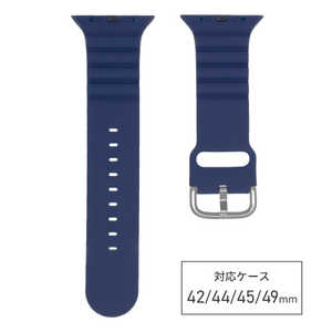 バンビ apple watch対応シリコンバンド ネイビー RWG032D