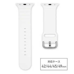 バンビ apple watch対応シリコンバンド ホワイト RWG032W