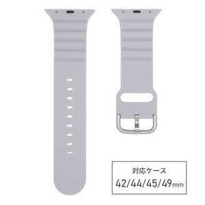 バンビ apple watch対応シリコンバンド グレー RWG032G