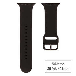 バンビ apple watch対応シリコンバンド ブラック RWG027A