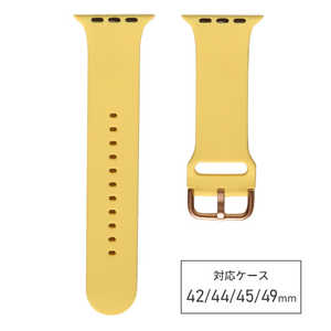 バンビ apple watch対応シリコンバンド イエロー RWG028Y