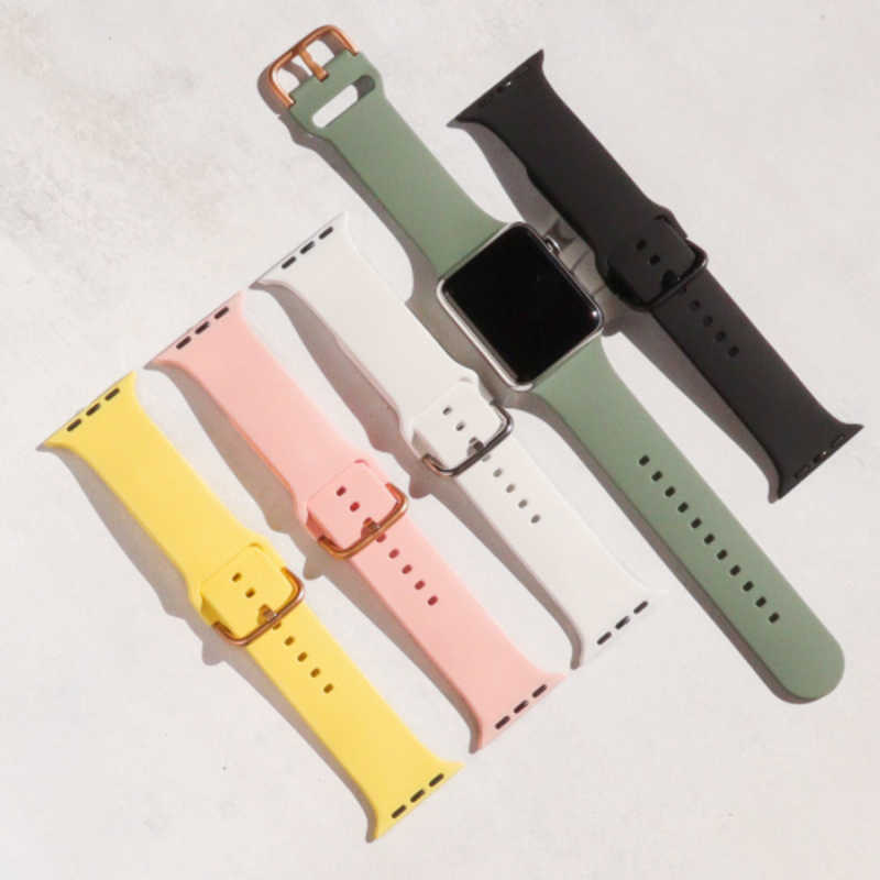 バンビ バンビ apple watch対応シリコンバンド RWG028M グリーン 対応ケースサイズ 42/44/45 mm RWG028M RWG028M
