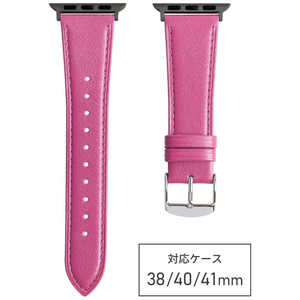 バンビ Apple Watch対応バンド グレイスパール (41/40/38) ブラックアダプター仕様 ピンク RWC537PU バンビ Apple Watch対応バンド グレイスパール (41/40/38) ブラックアダプター仕様 ピンク RWC537PU