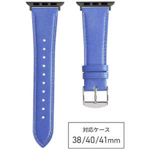 バンビ Apple Watch対応バンド グレイスパール (41/40/38) ブラックアダプター仕様 ブルー RWC537SU バンビ Apple Watch対応バンド グレイスパール (41/40/38) ブラックアダプター仕様 ブルー RWC537SU