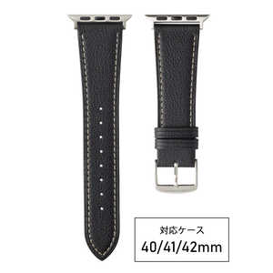 �o���r Apple Watch(�A�b�v���E�H�b�`)�Ή��o���h SETA �{�v (�Ή��P�[�X�T�C�Y�F42/41/40/38mm) �u���b�N RWC052ASS