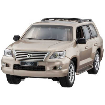 レクサス LX570 1/24 ホワイト Luxury Refined: 1:24 Lexus LX570 Diecast Alloy Model Car at