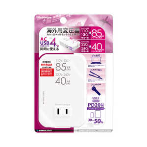  2ѰUSB AC PD20W 110-130V/85VA 220-240V/41VA WT-80M