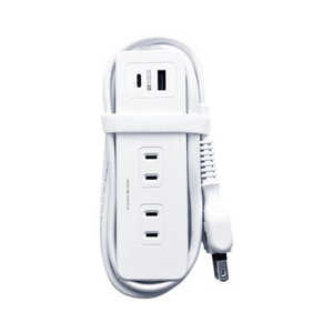 カシムラ 旅行用電源タップAC4 USBA+C PD20W 1m 自動識別 リバーシブル WM-28 カシムラ 旅行用電源タップAC4 USBA+C PD20W 1m 自動識別 リバーシブル WM-28
