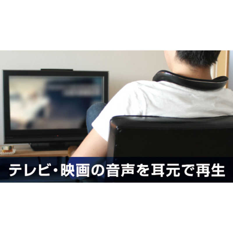 カシムラ カシムラ ワイヤレスネックスピーカー [Bluetooth対応] BL-92 ブラック BL-92 ブラック
