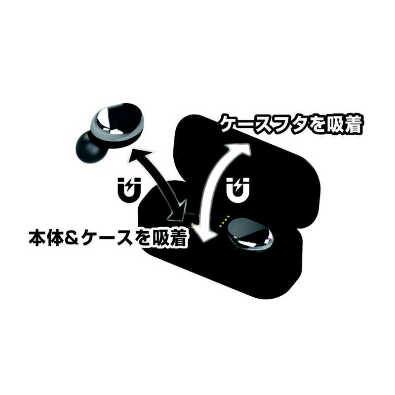 カシムラ カシムラ フルワイヤレスイヤホン リモコン・マイク対応 ブラック BL-94 BL-94
