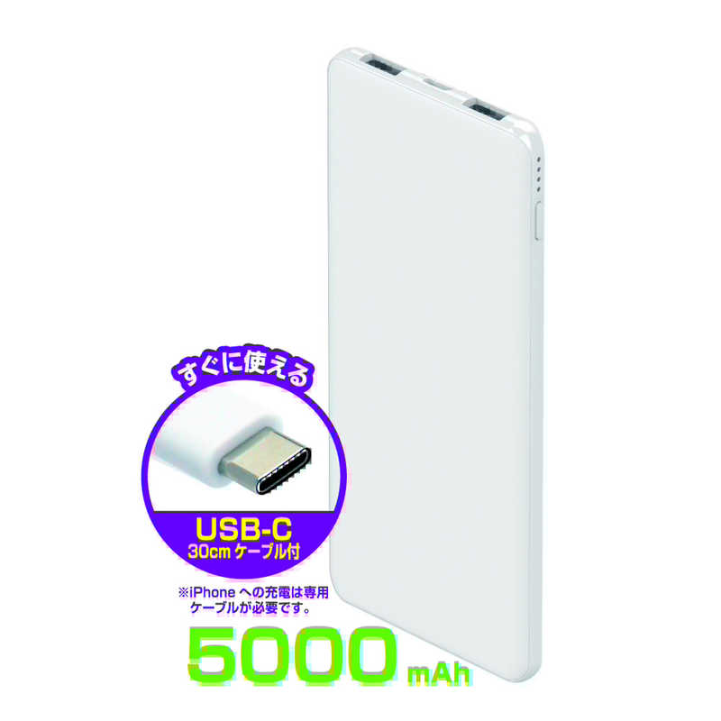 カシムラ カシムラ モバイルバッテリー[5000mAh/3ポート] AJ603 AJ603
