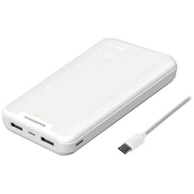 カシムラ モバイルバッテリー2000mAh AJ-617 の通販 - カテゴリ