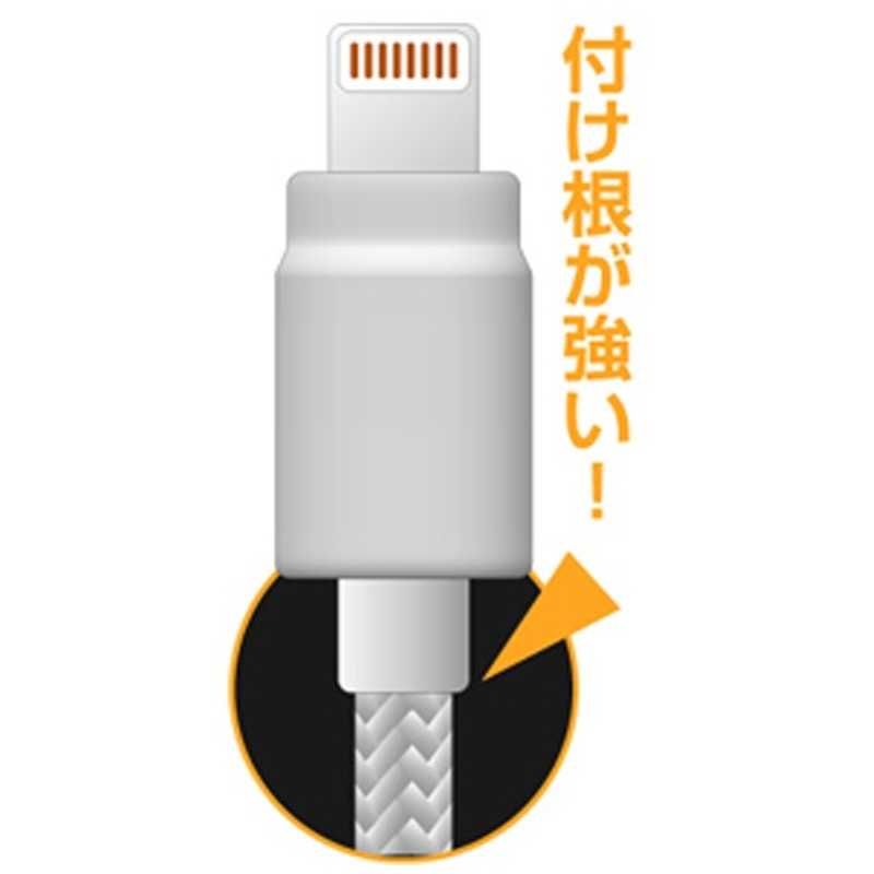 カシムラ カシムラ USB充電&同期ケーブル 1.2m LN STRONG WH [1.2m] KL-46 KL-46