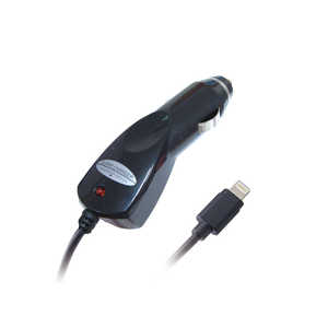 カシムラ 車載用充電器 Lightning 1.2m ホワイト KL-61 カシムラ 車載用充電器 Lightning 1.2m ホワイト KL-61