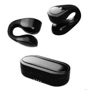 カシムラ 完全ワイヤレスイヤホン オープンイヤー型 ［ワイヤレス(左右分離) / Bluetooth対応］ ブラック BL-139