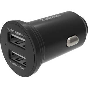 カシムラ DC-4.8A USB 2ポート USB2ポート/12V、24V対応 DC-030