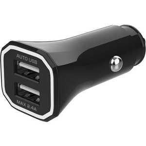 カシムラ DC充電器 USB-A/2ポート 2.4A DC-046 カシムラ DC充電器 USB-A/2ポート 2.4A DC-046