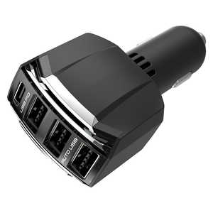 カシムラ DC49W USB 4ポート PD20W 自動判定 DC052